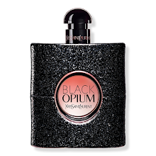 Yves Saint Laurent Black Opium Eau de Parfum bottle with coffee, vanilla, and jasmine fragrance notes available at La Fragancia