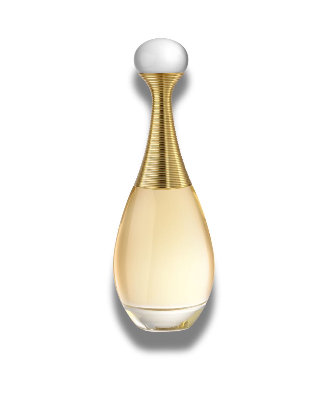 Jadore by Christian Dior Eau de Parfum bottle with elegant golden design