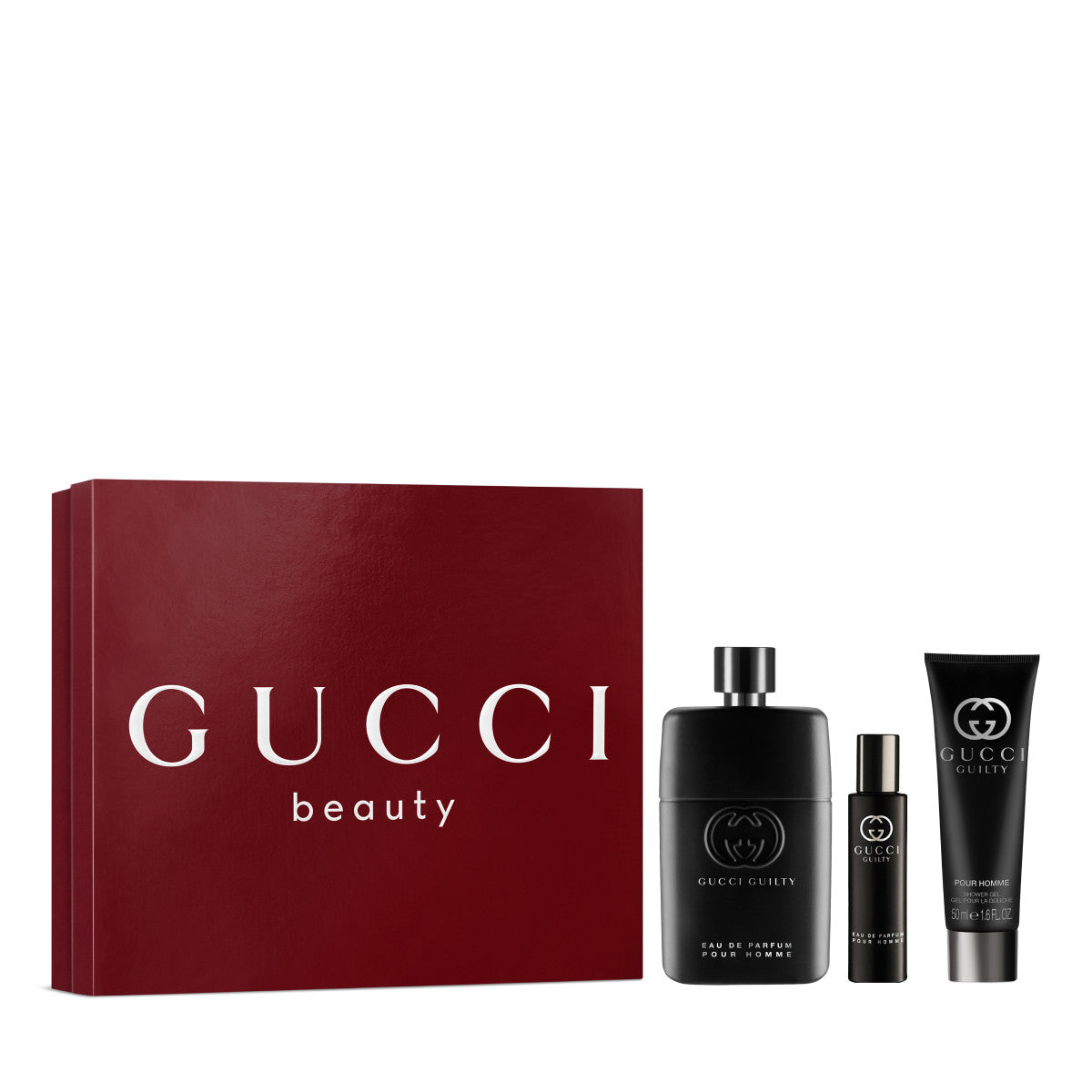 Set Gucci Guilty 3 pc Eau de Parfum 3.0 oz + Mini+ S/G for men