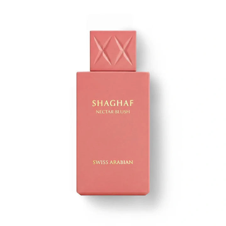 Swiss Arabian Shaghaf Nectar Blush Eau de Parfum, 75 ml bottle