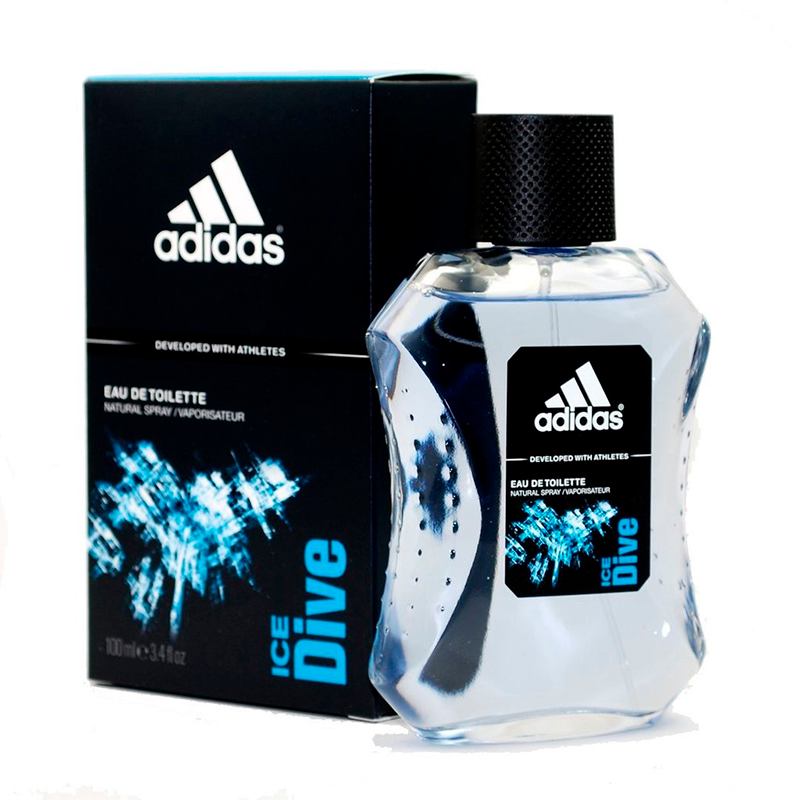 Adidas Ice Dive Eau de Toilette, 100 mL, with box