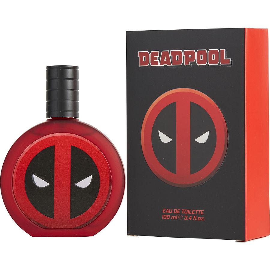 Marvel Deadpool Eau de Toilette 100 ml bottle and box