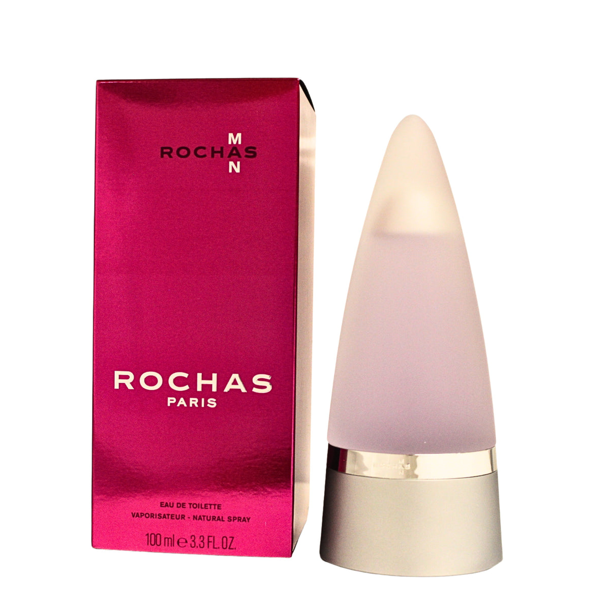 Rochas Man Eau de Toilette 100 ml bottle and box