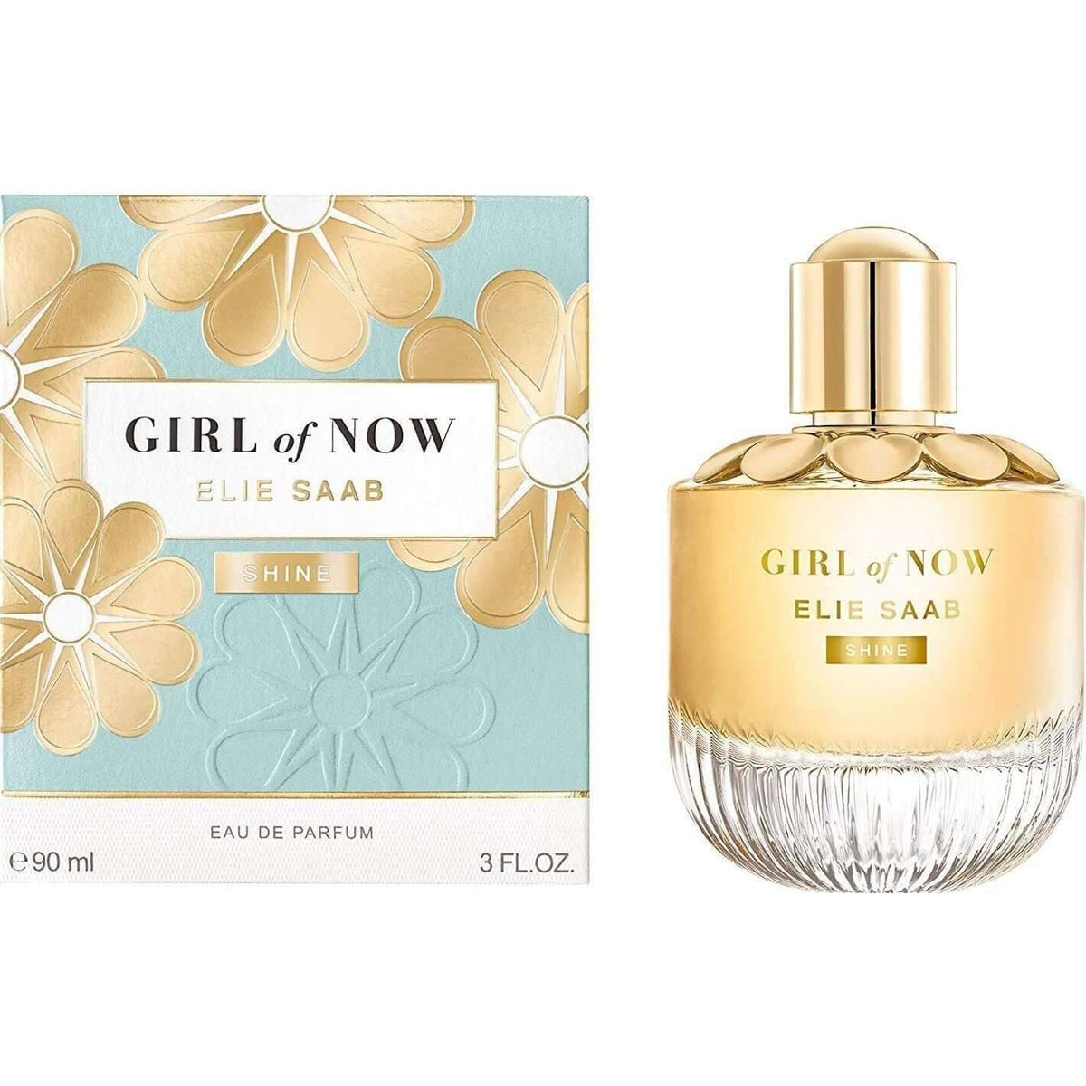 Elie Saab Girl of Now Shine Eau de Parfum 90 ml bottle and box