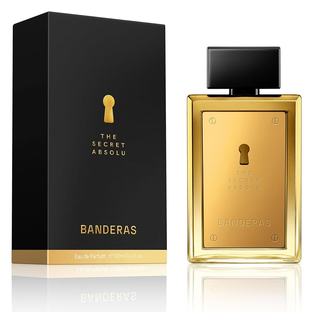 Antonio Banderas The Secret Absolu Eau de Parfum 100 ml bottle and box