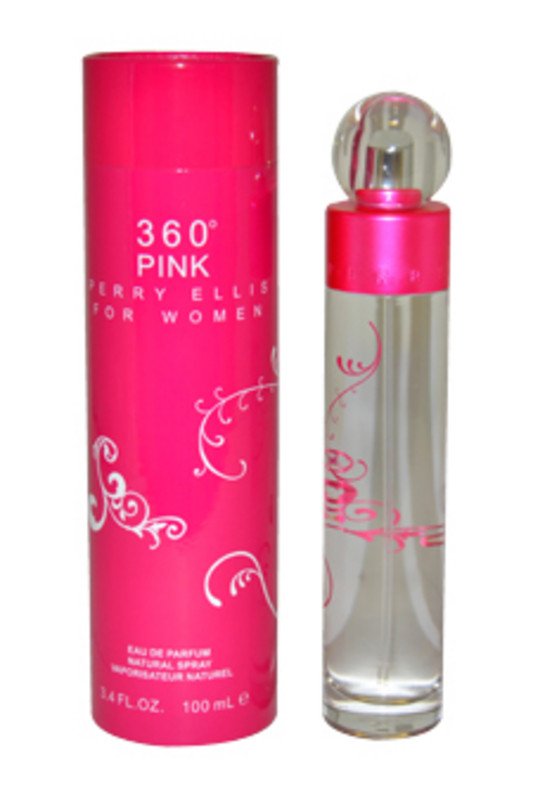 PERRY ELLIS 360 PINK WOMEN`S EAU DE Parfum SPRAY 3.4 OZ by Perry Ellis, Default Title bottle