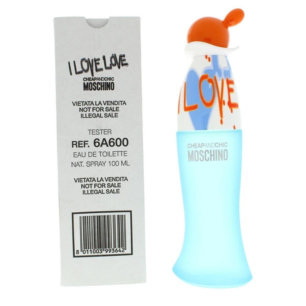 Tester I Love Love By Moschino 3.3Oz EDT (W)