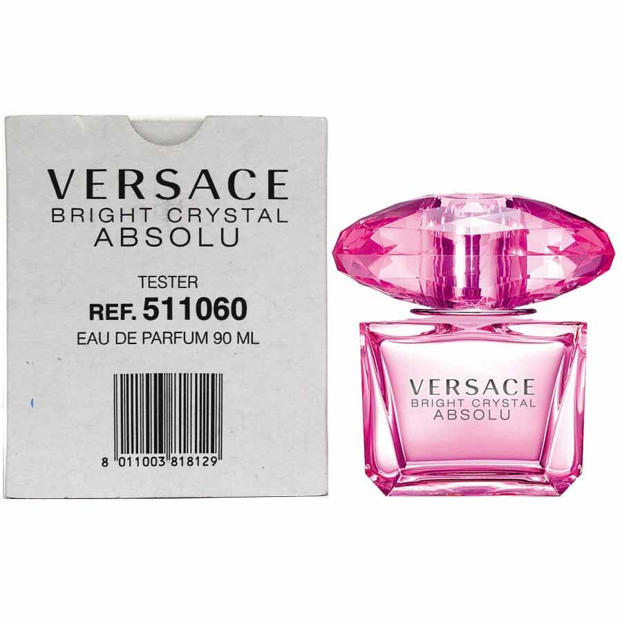 Tester Bright Crystal Absolu By Versace Eau de Parfum-3.0 oz for women