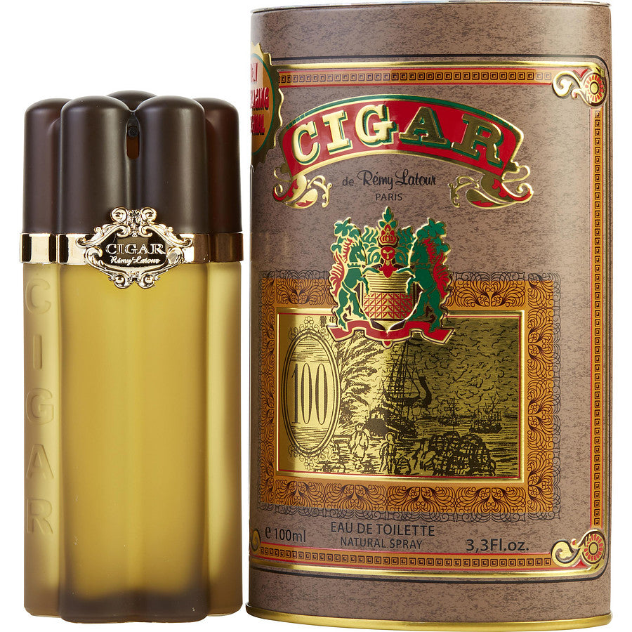 Rémy Latour Cigar Eau de Toilette 100 ml bottle and tin