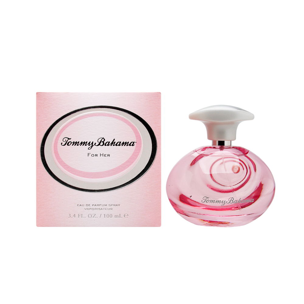 Tommy Bahama for Her Eau de Parfum 100 ml bottle and box