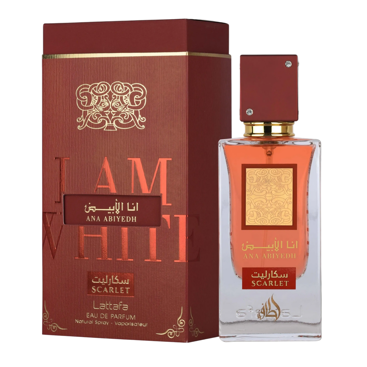 Ana Abiyedh Scarlet by Lattafa EDP (U)