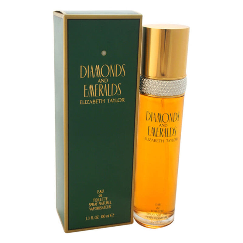 Diamonds & Emeralds by Elizabeth Taylor - 3.3 Oz EDT (W).(RT)