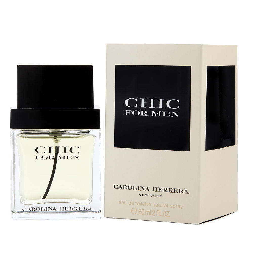 Chic by Carolina Herrera 2.0oz EDT (M) bottle and box