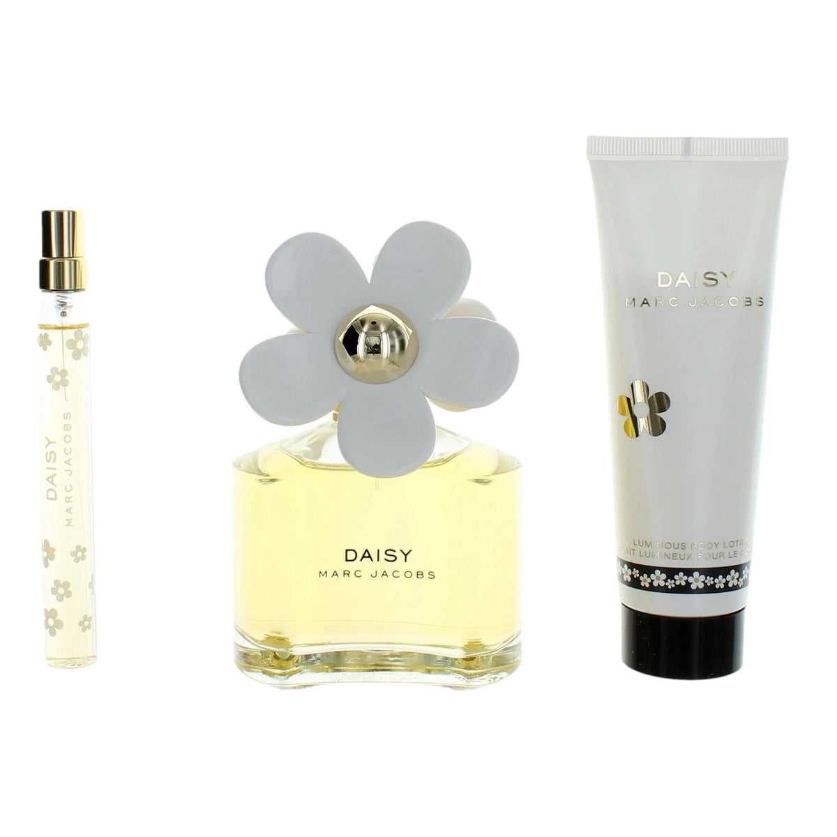 Set Daisy by Marc Jacobs 3pc - 3.4oz EDT + 10ml EDT + BL (W) gift set