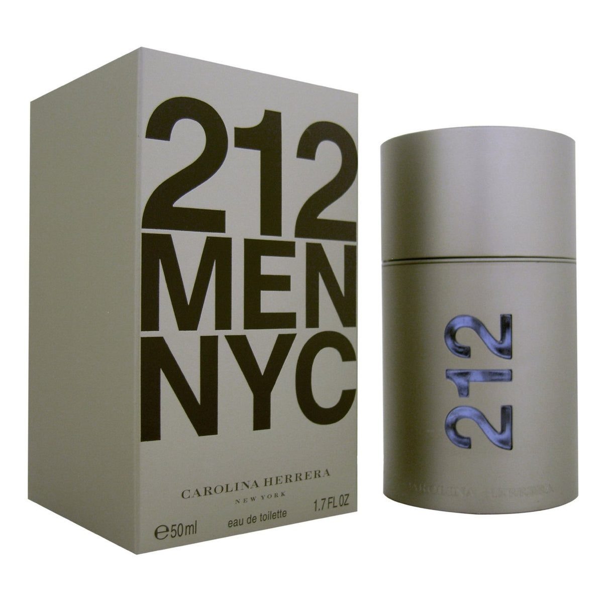 212 by Carolina Herrera 1.7 oz EDT Spray (M) bottle and box