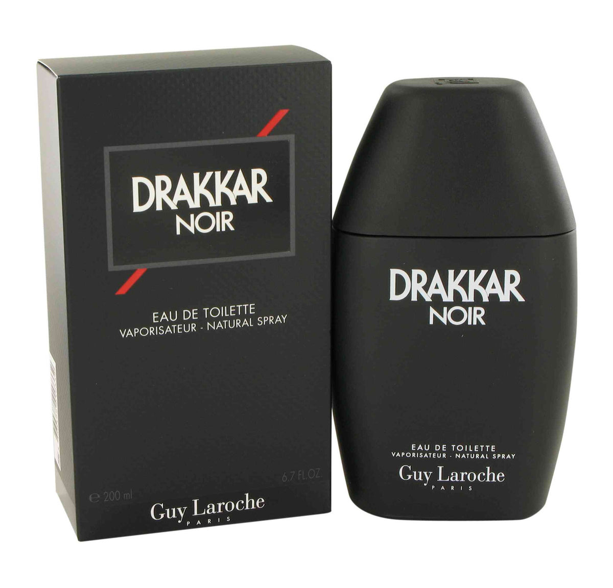 Drakkar Noir by Guy Laroche 6.7 oz EDT Spray (M) bottle and box