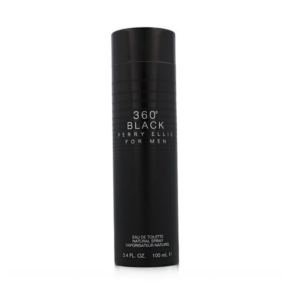 360 Black by Perry Ellis - 3.4 Oz EDT (M)(RT) retail packaging