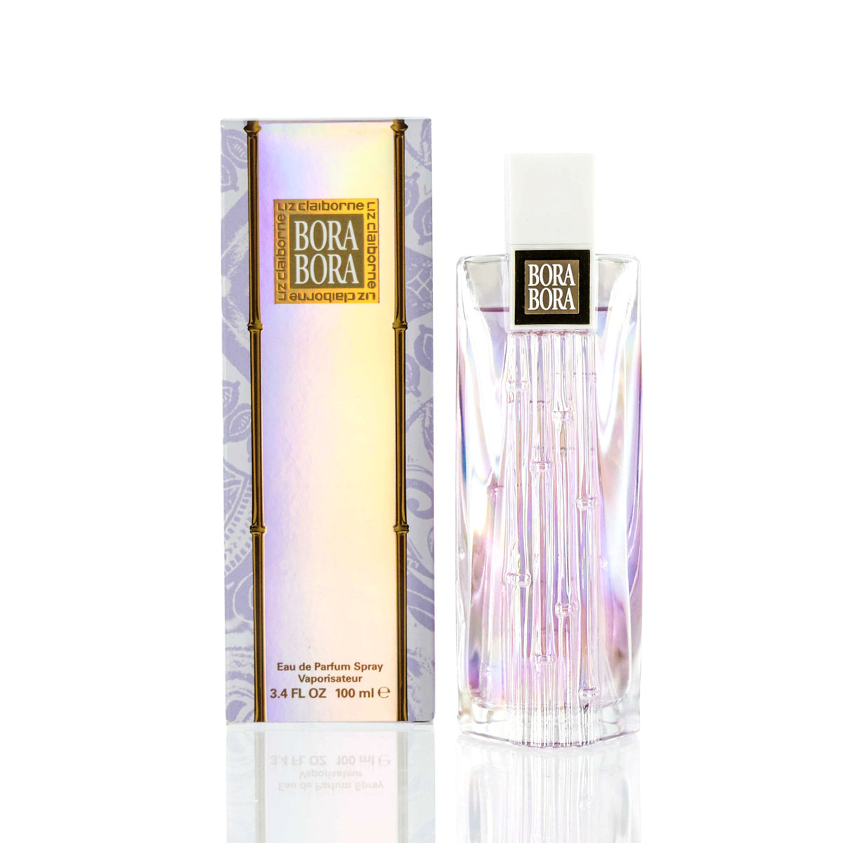 Bora Bora by Liz Claiborne - 3.4 Oz EDP (W).(RT) bottle and box