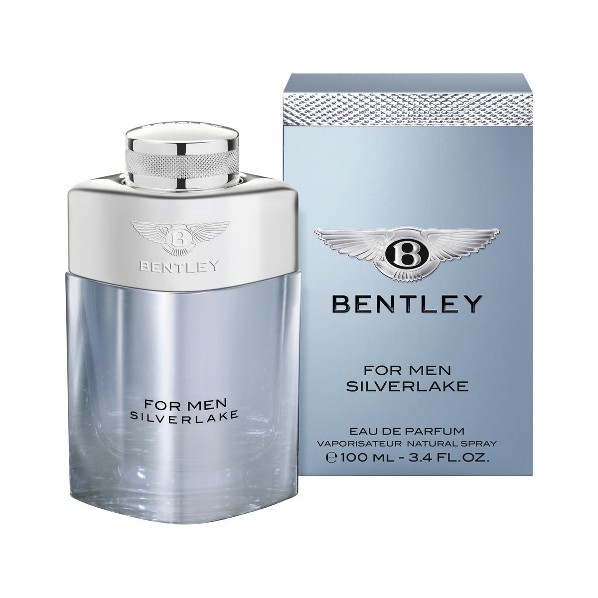 Bentley Silverlake By Bentley 3.4oz EDP (M)(RT) bottle and box