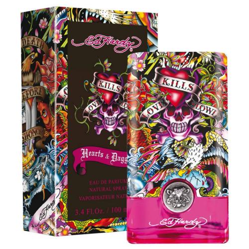 Hearts & Daggers By Ed Hardy - 3.4 Oz Eau de Parfum for women