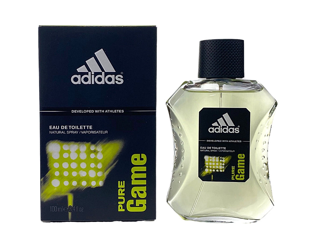 Adidas Pure Game Eau de Toilette 100 ml bottle and box