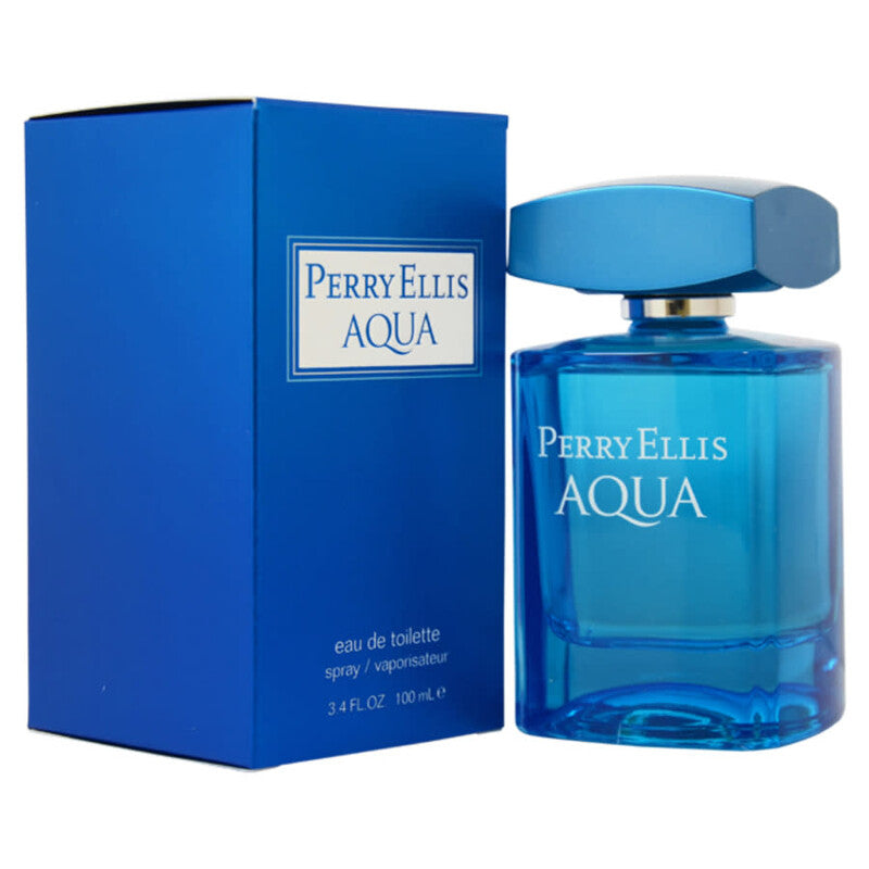 Perry Ellis Aqua by Perry Ellis - 3.4 Oz EDT (M).