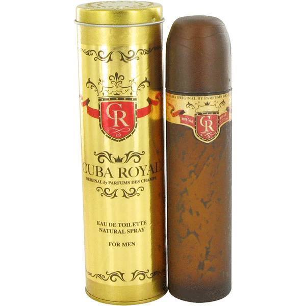 Cuba Royal Eau de Toilette 100 ml bottle and tube