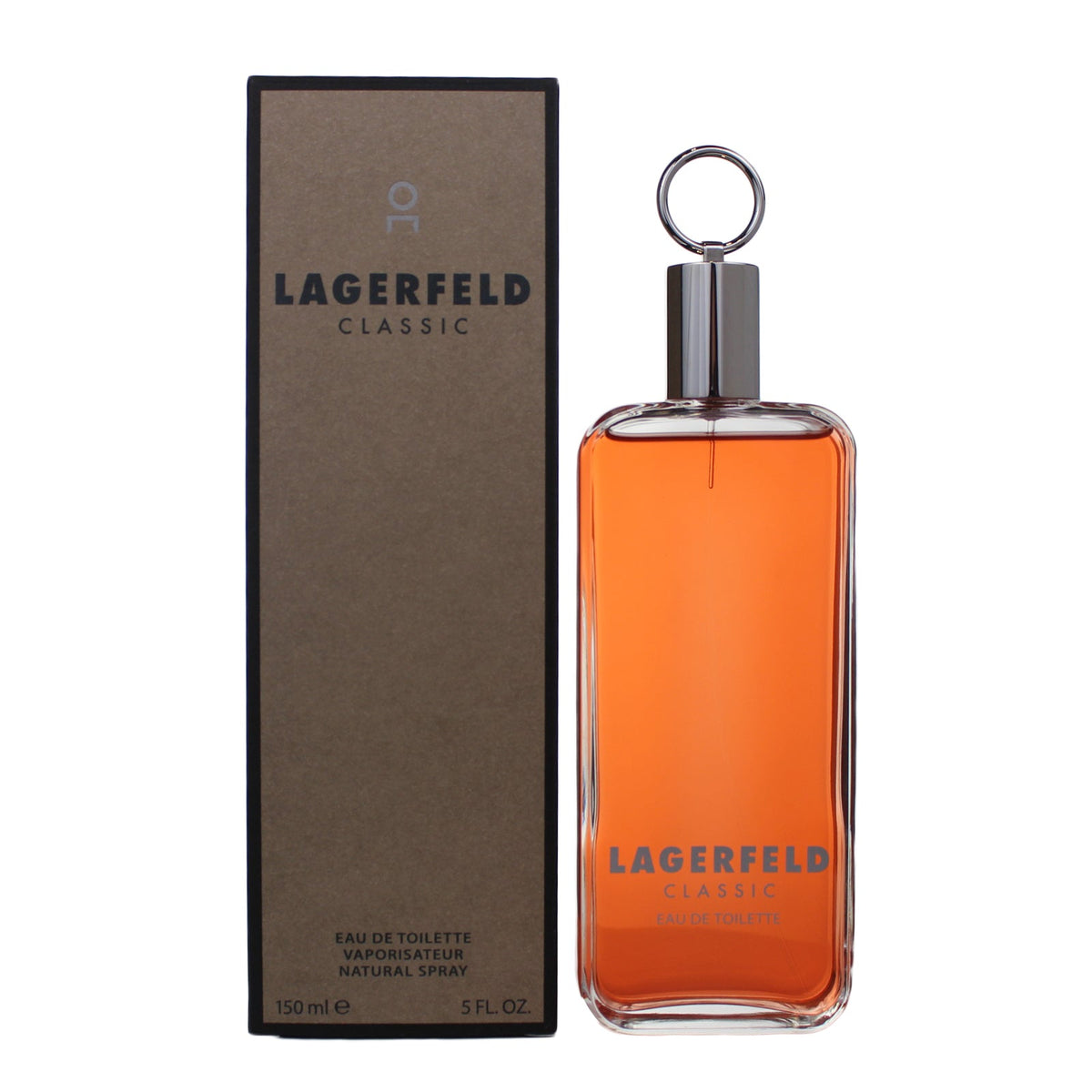 Karl Lagerfeld Classic Eau de Toilette 150 ml bottle and box
