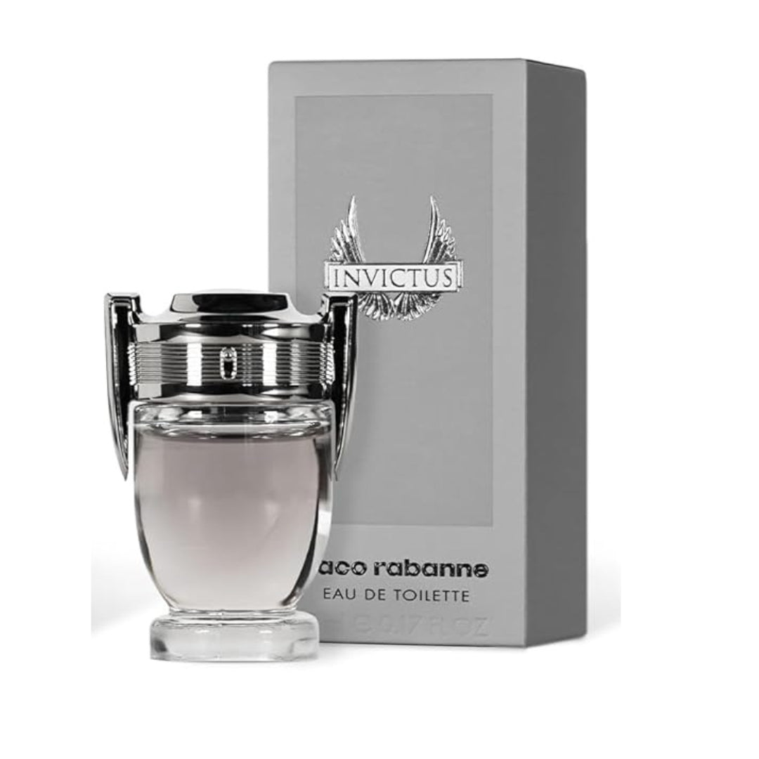 Mini Invictus By Paco Rabanne 0.17oz Eau de Toilette for men