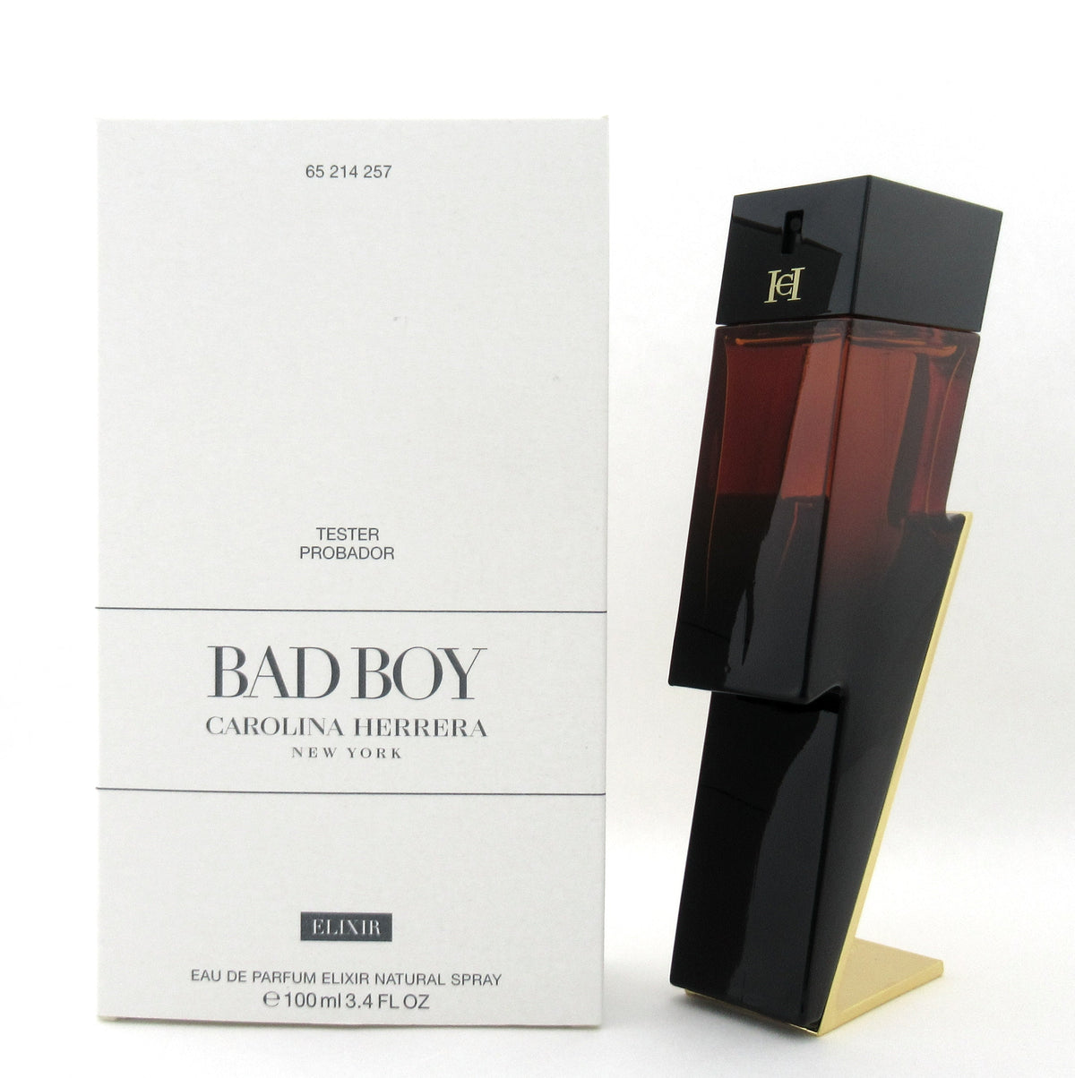 Tester Bad Boy Elixir By Carolina Herrera - 3.4 oz Eau de Parfum for men