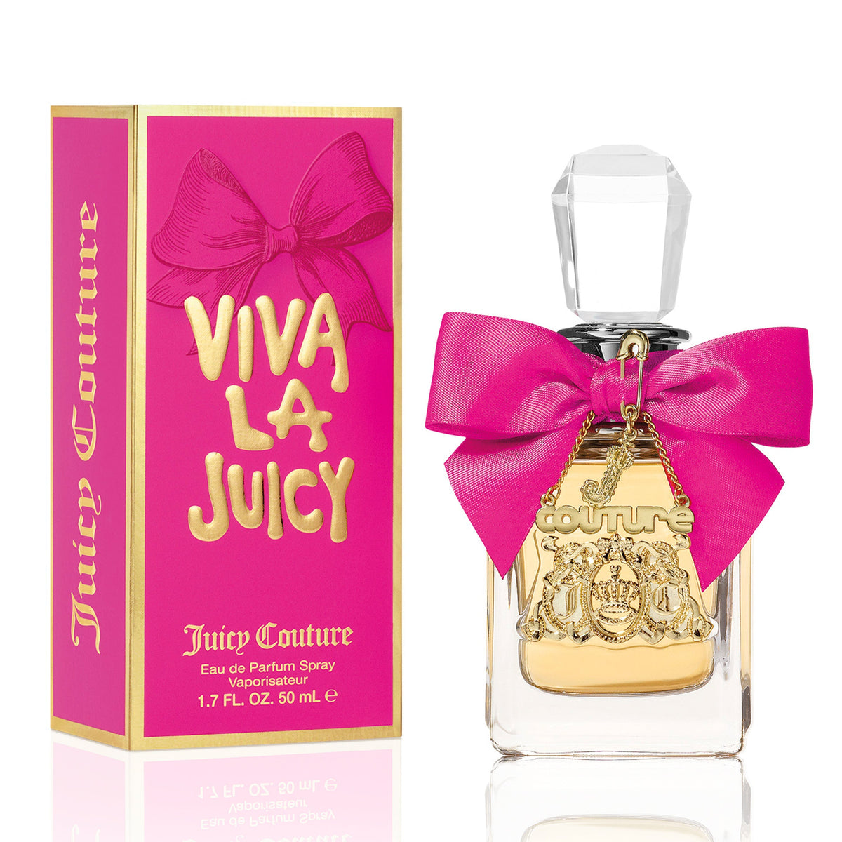 Viva La Juicy Eau de Parfum Spray, 1.7 oz, 1.7 oz bottle and box
