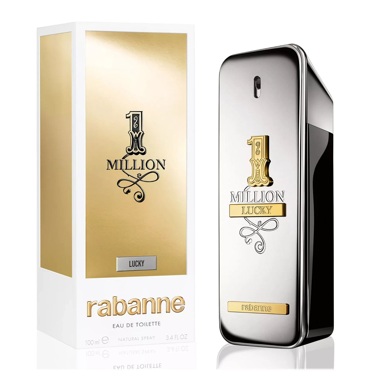 One Million Lucky By Paco Rabanne 3.4 EDT (M)