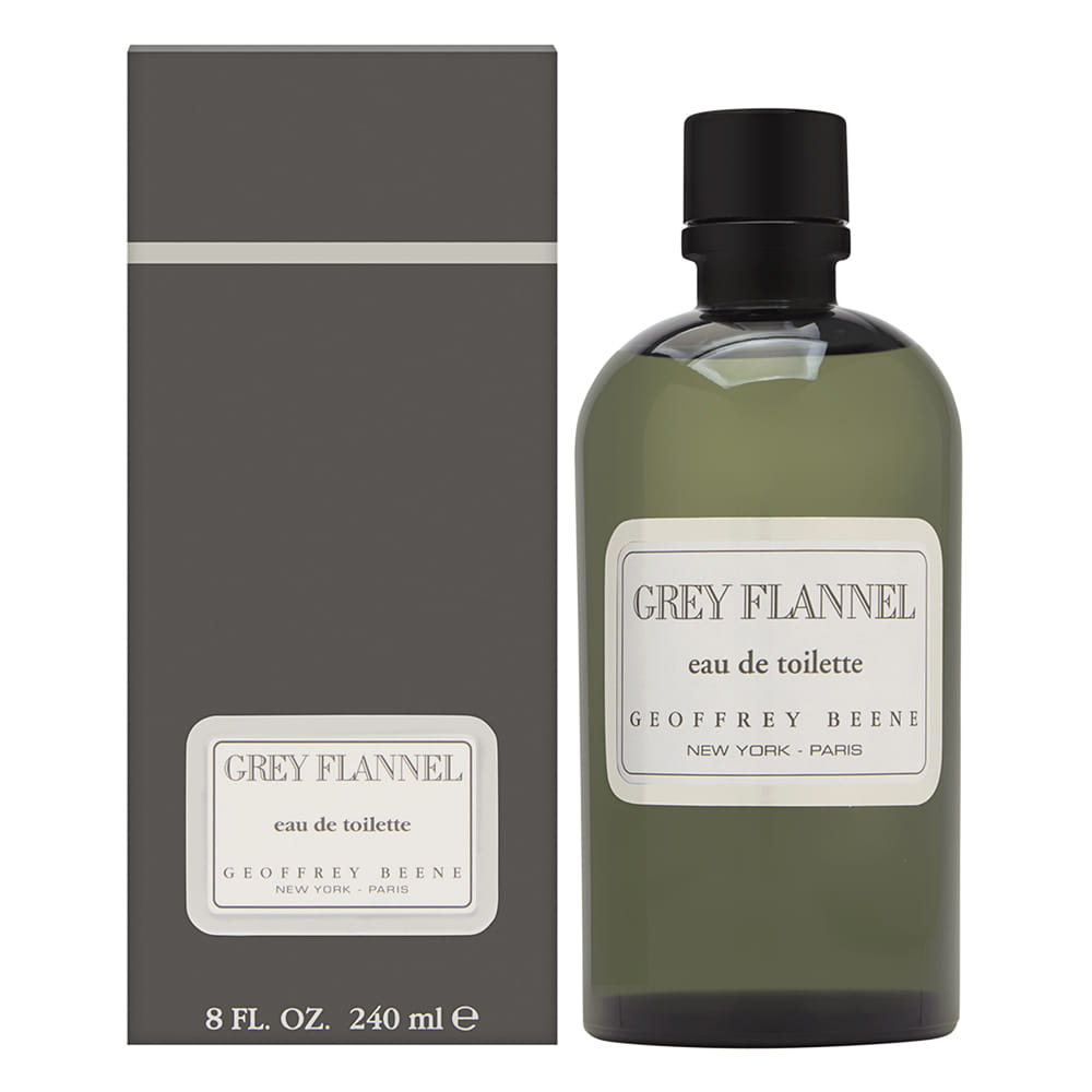 Geoffrey Beene Grey Flannel Eau de Toilette 240 ml bottle and box