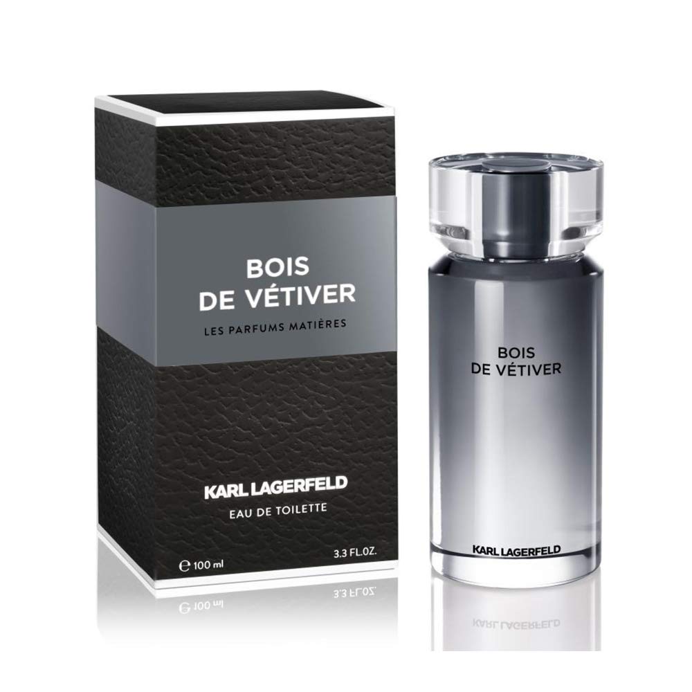Karl Lagerfeld Bois de Vétiver Eau de Toilette 100 ml bottle and box