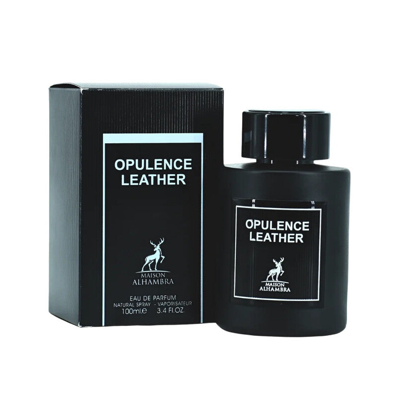 Opulence Leather By Maison Alhambra EDP (M)