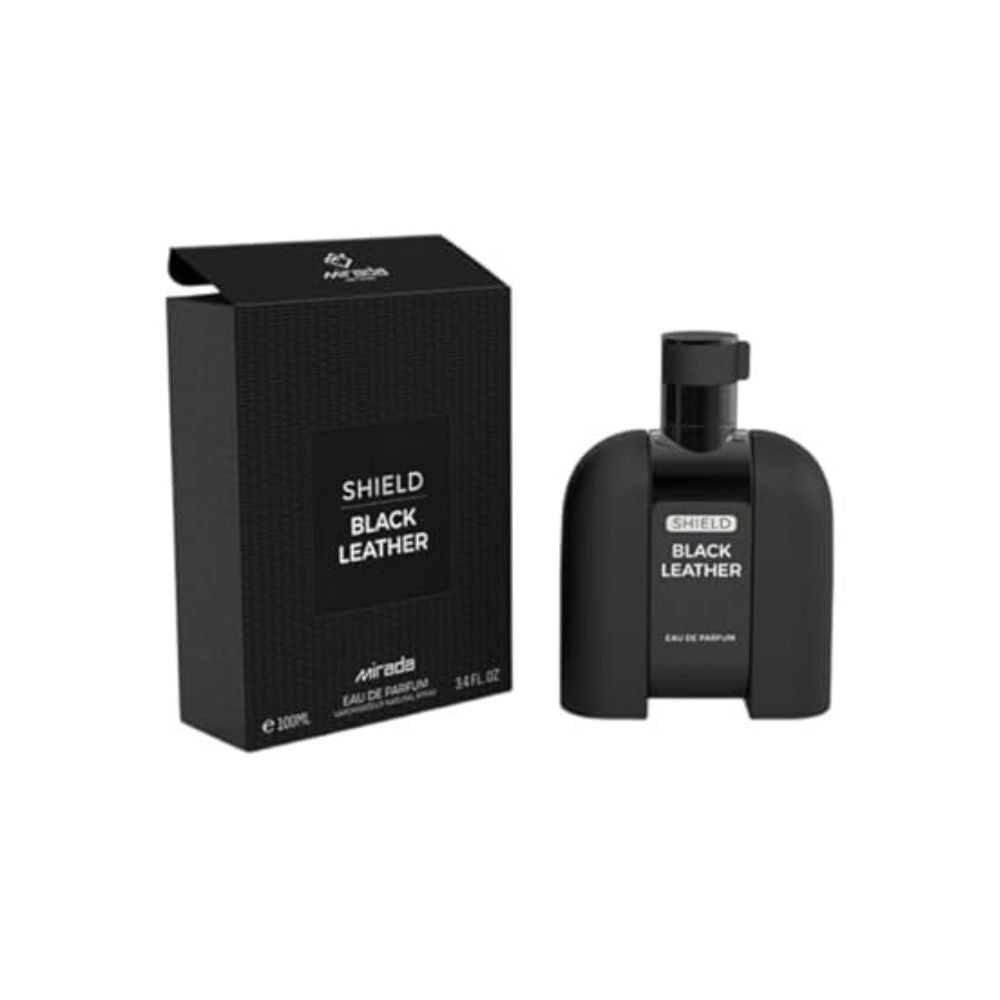 Shield Black Leather By Mirada 3.4 Oz EDP (M)