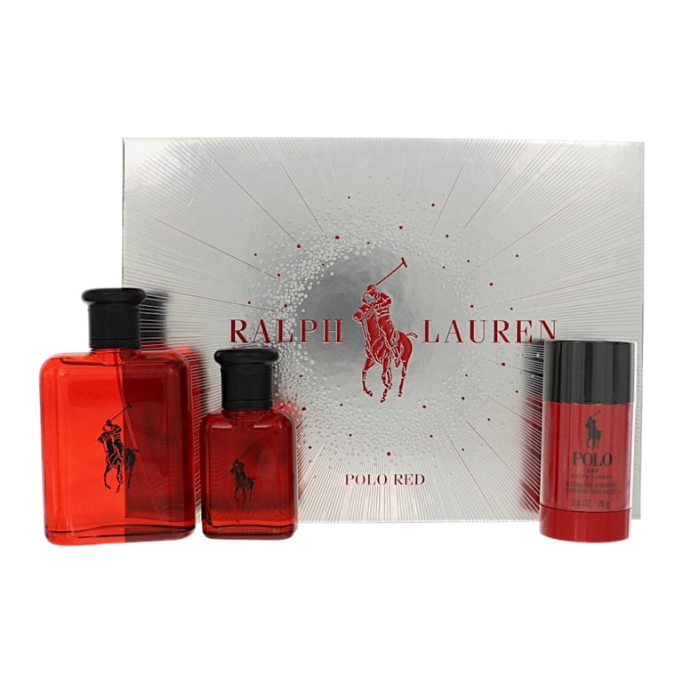 Set Polo Red by Ralph Lauren 3Pc (M)