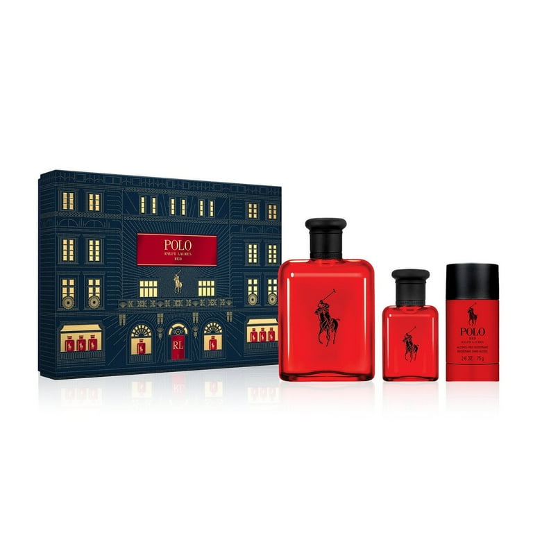 Set Polo Red by Ralph Lauren 3Pc (M)