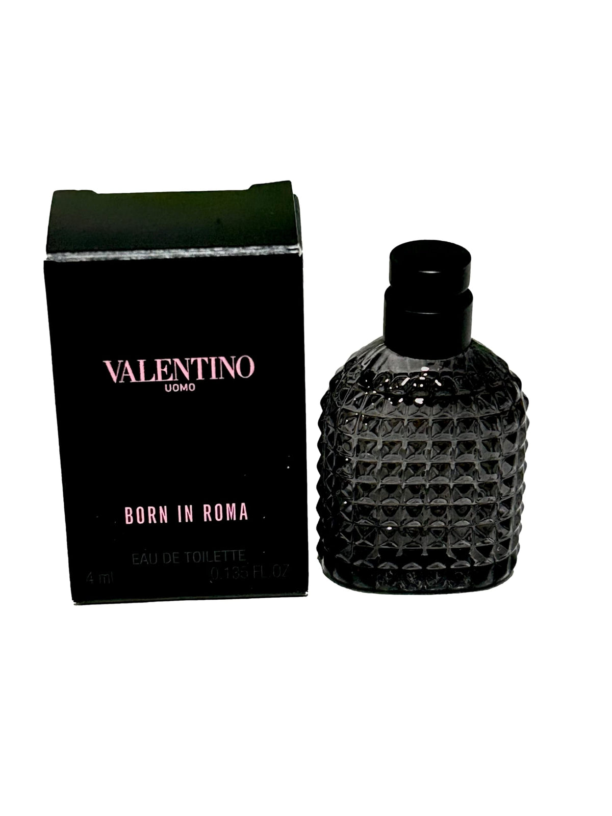 Valentino Born In Roma Mini EDT 4 ml (M) bottle and box