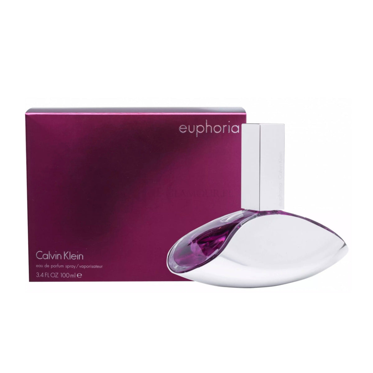 Euphoria by Calvin Klein - 3.4 Oz EDP (W)(RT) bottle and box