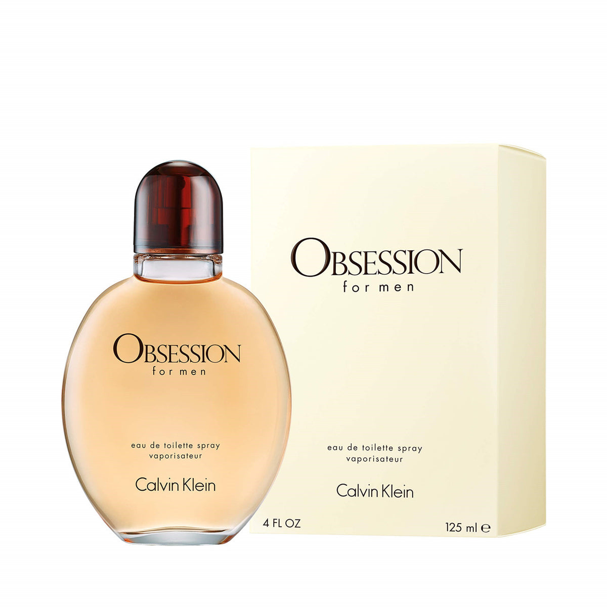 Obsession by Calvin Klein 4.2 oz EDT(M) bottle and box