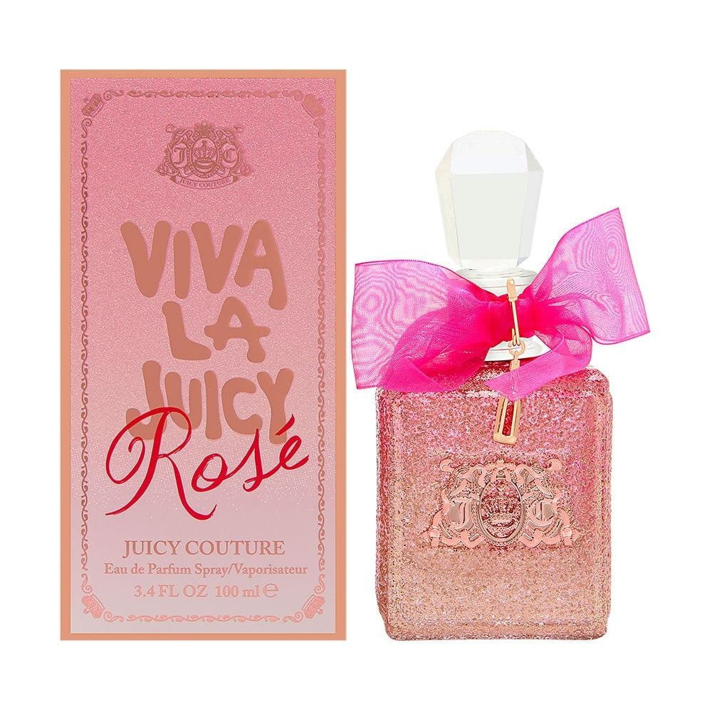 Viva La Juicy Rose by Juicy Couture 3.4 oz EDP Spray (W) bottle and box